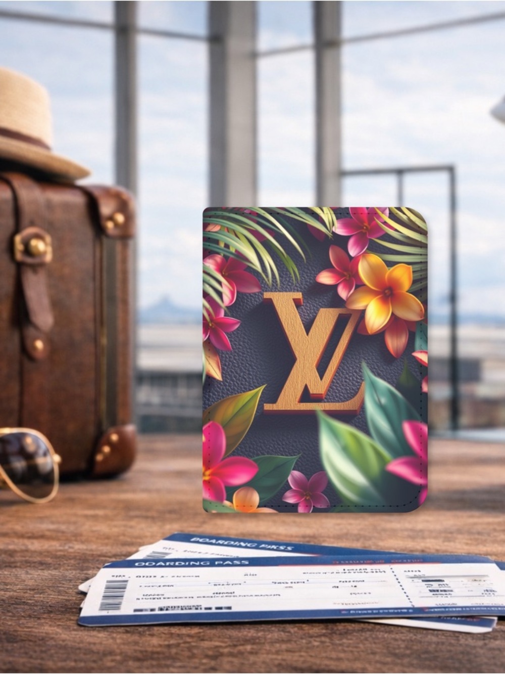 HANDMADE FASHION Passport and ID Holder